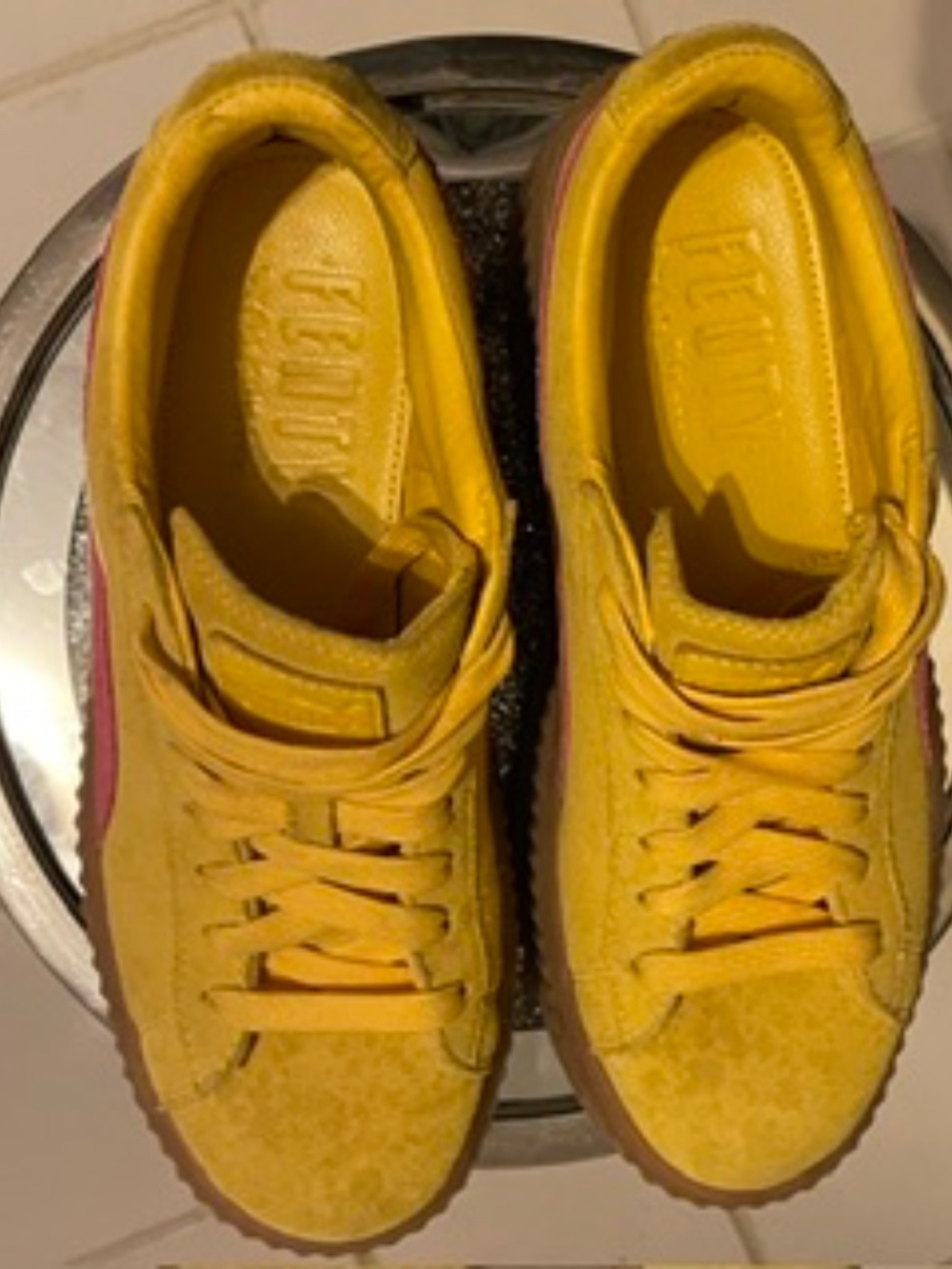 Rihanna’s FENTYXPUMA Creeper Platforms in premium suede (8.5) - Picture 11 of 15